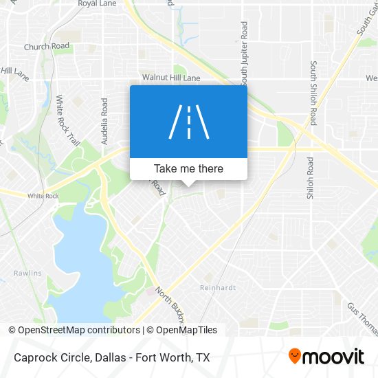 Caprock Circle map