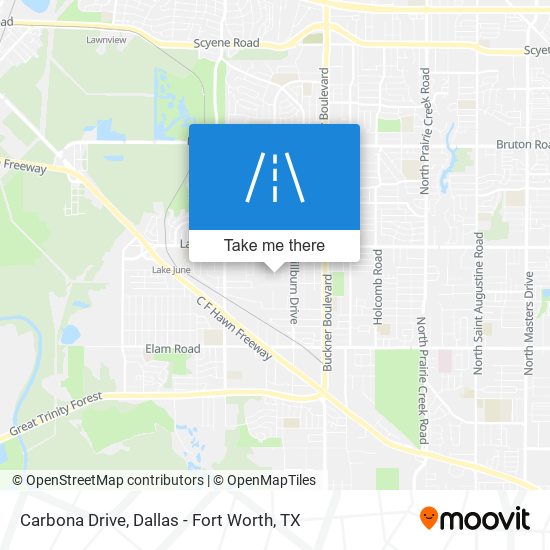 Carbona Drive map