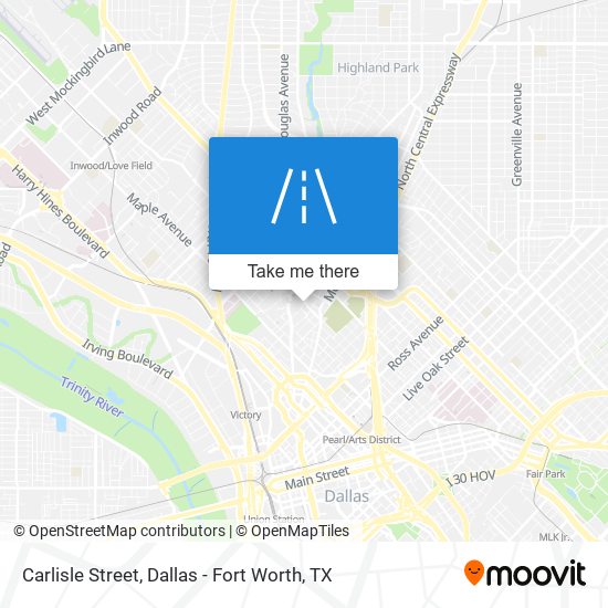Carlisle Street map