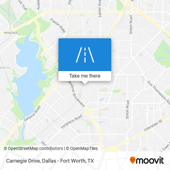 Carnegie Drive map