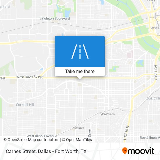 Carnes Street map