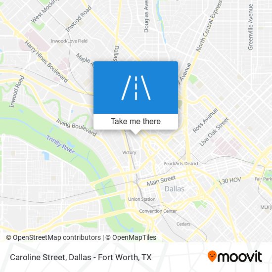 Caroline Street map