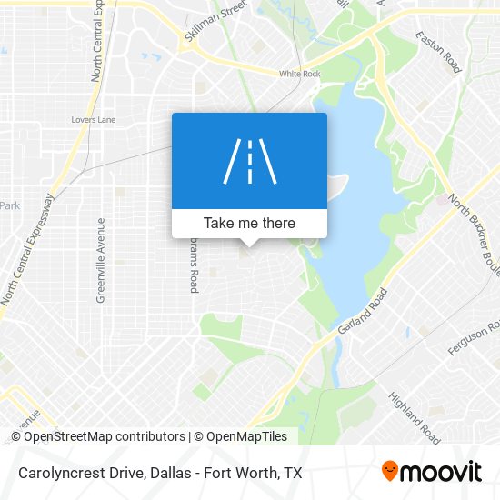 Carolyncrest Drive map