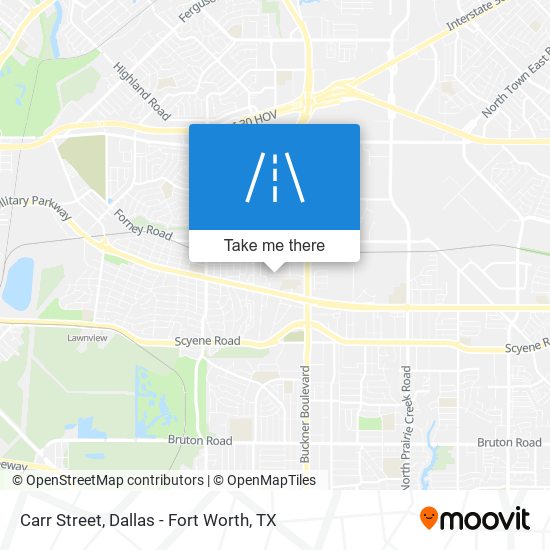 Mapa de Carr Street