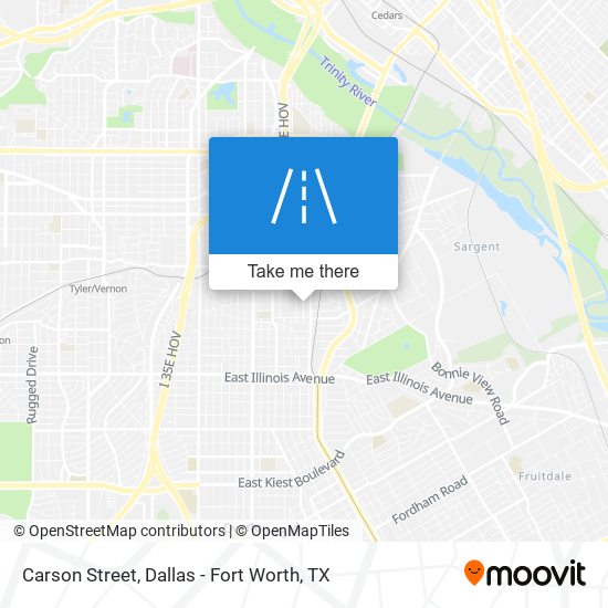 Mapa de Carson Street