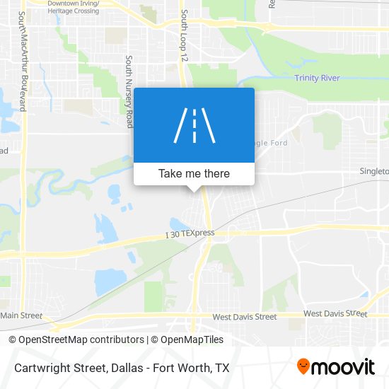Mapa de Cartwright Street