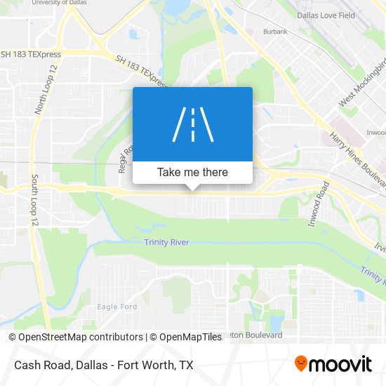 Mapa de Cash Road