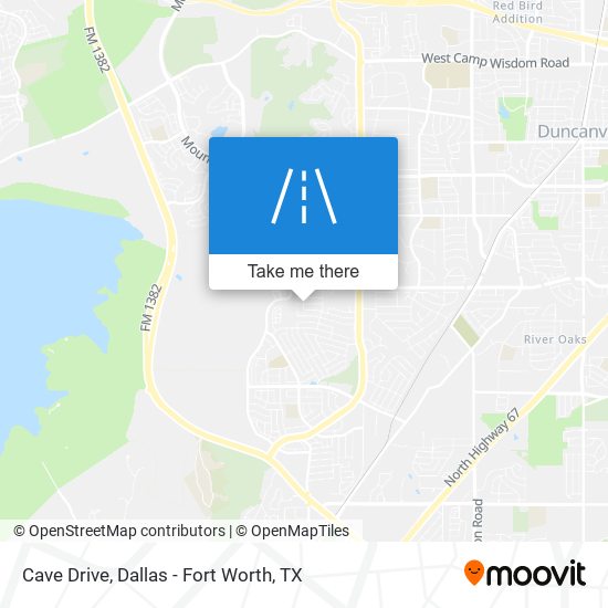 Mapa de Cave Drive