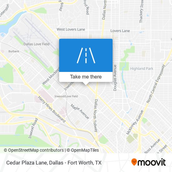 Cedar Plaza Lane map