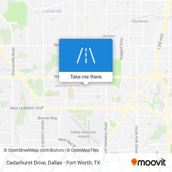 Cedarhurst Drive map
