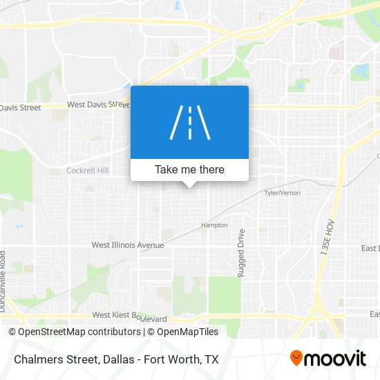 Chalmers Street map