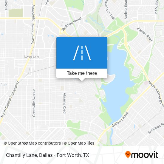 Mapa de Chantilly Lane
