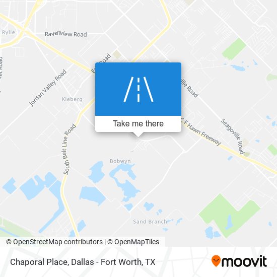 Chaporal Place map