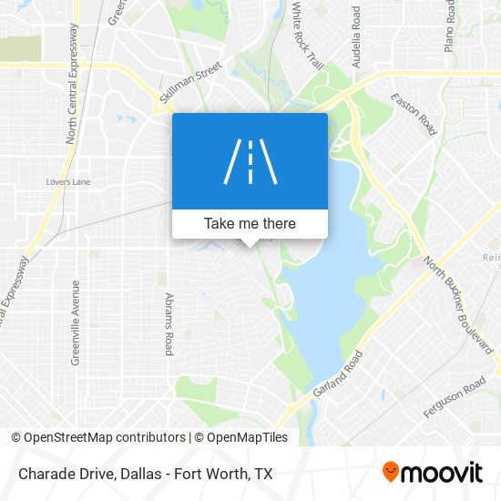 Charade Drive map