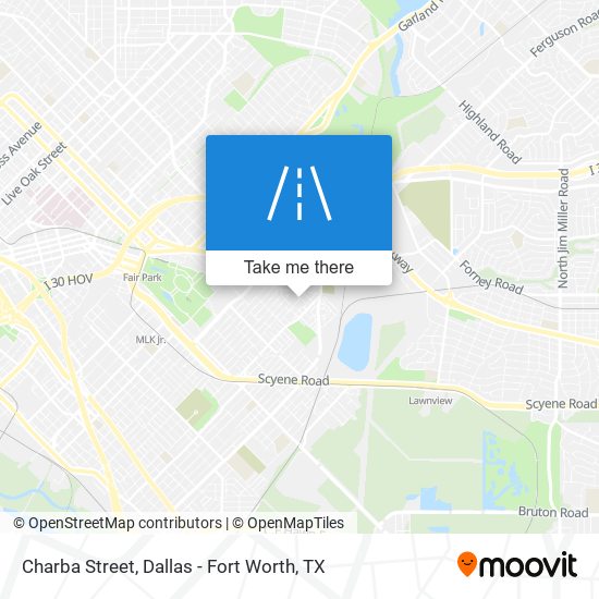 Charba Street map
