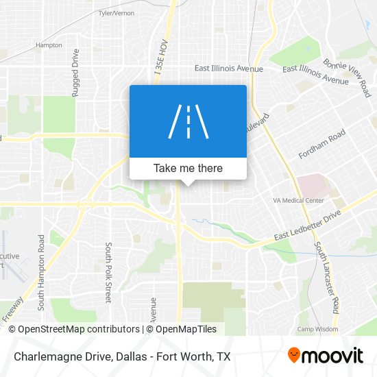 Charlemagne Drive map