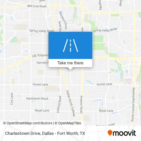 Charlestown Drive map