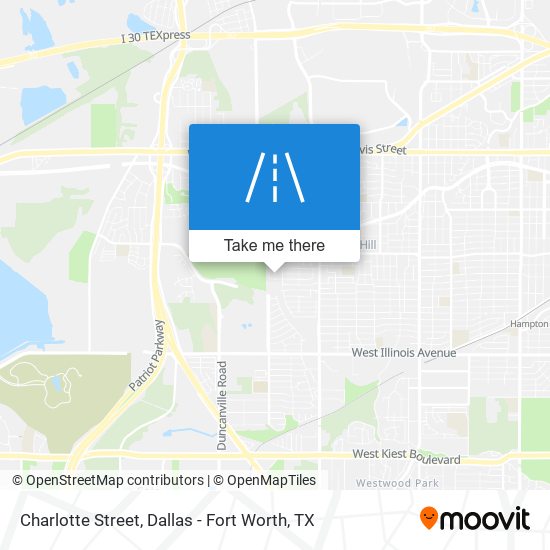 Mapa de Charlotte Street