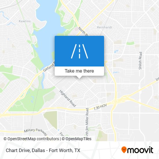 Chart Drive map