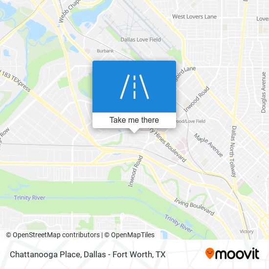 Mapa de Chattanooga Place