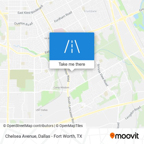 Chelsea Avenue map