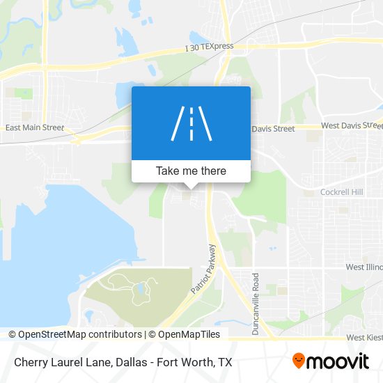 Cherry Laurel Lane map