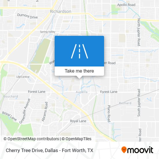 Cherry Tree Drive map