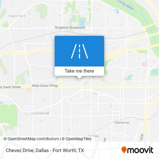 Chevez Drive map