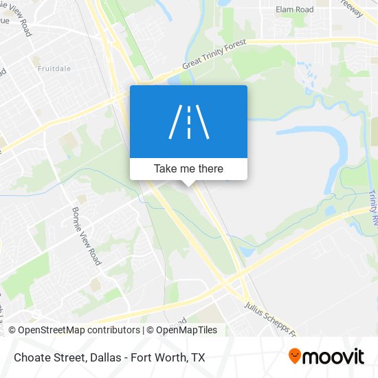 Choate Street map