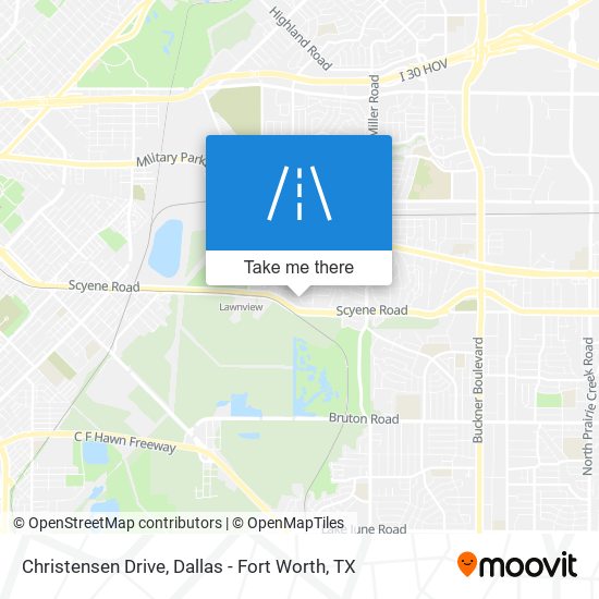 Christensen Drive map