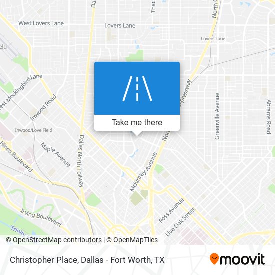 Christopher Place map