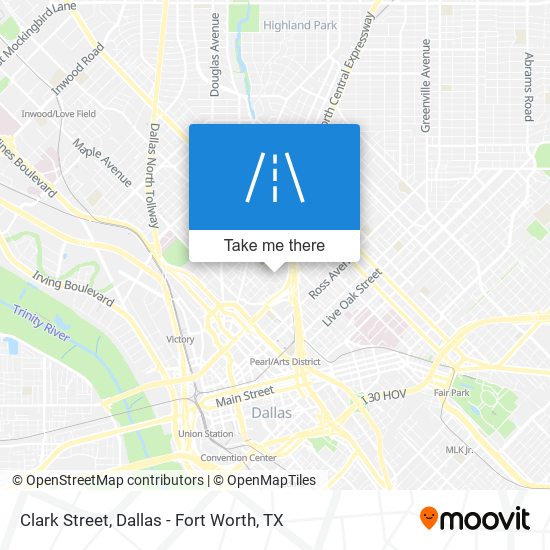 Mapa de Clark Street