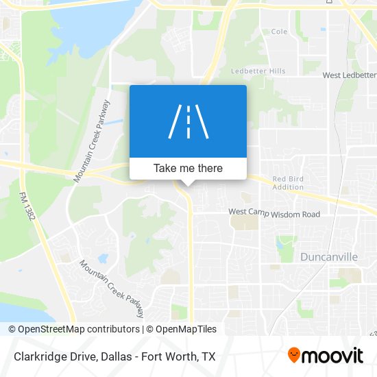 Clarkridge Drive map