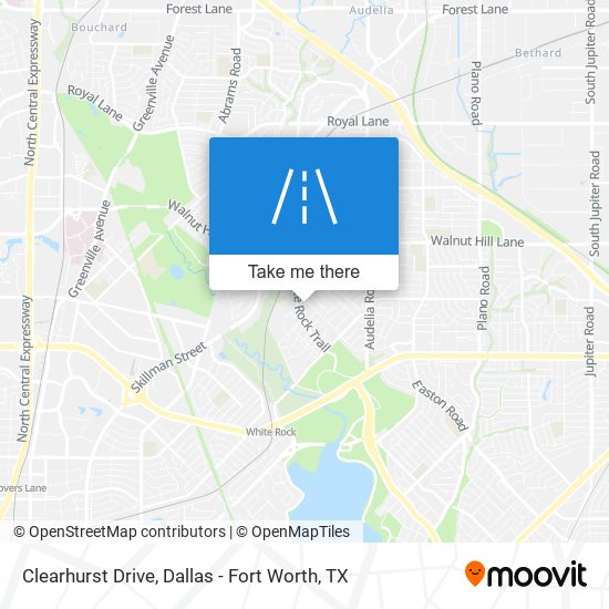 Mapa de Clearhurst Drive