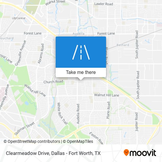 Mapa de Clearmeadow Drive