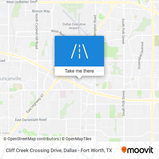 Mapa de Cliff Creek Crossing Drive