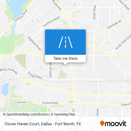 Clover Haven Court map