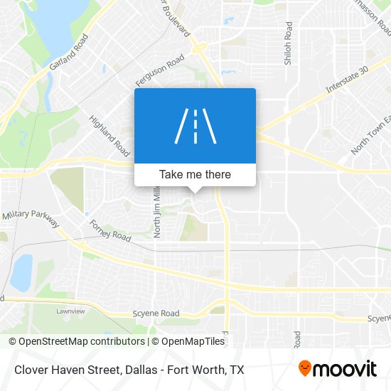 Mapa de Clover Haven Street
