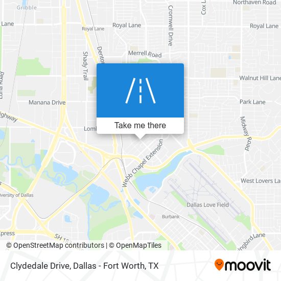 Mapa de Clydedale Drive