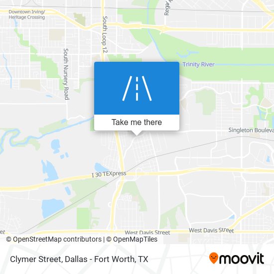 Clymer Street map
