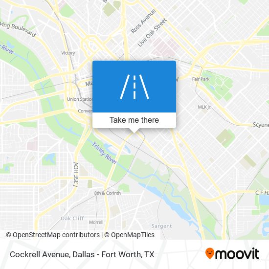 Cockrell Avenue map