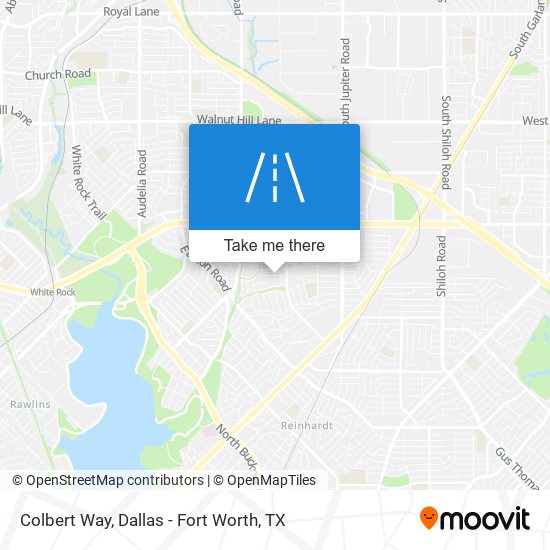 Colbert Way map