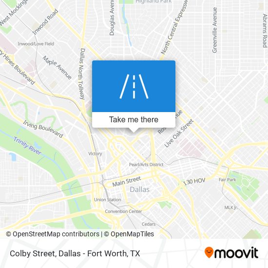 Mapa de Colby Street
