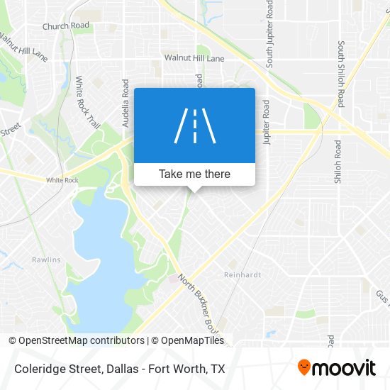 Coleridge Street map