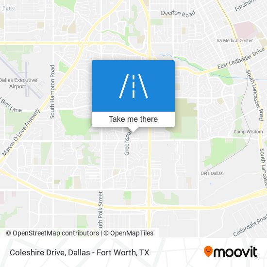 Mapa de Coleshire Drive