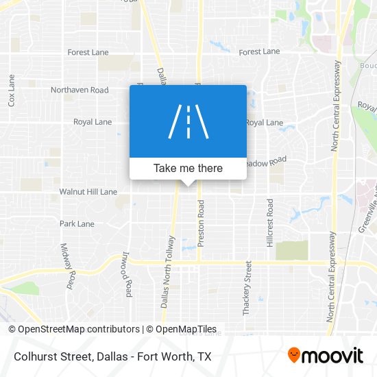 Colhurst Street map