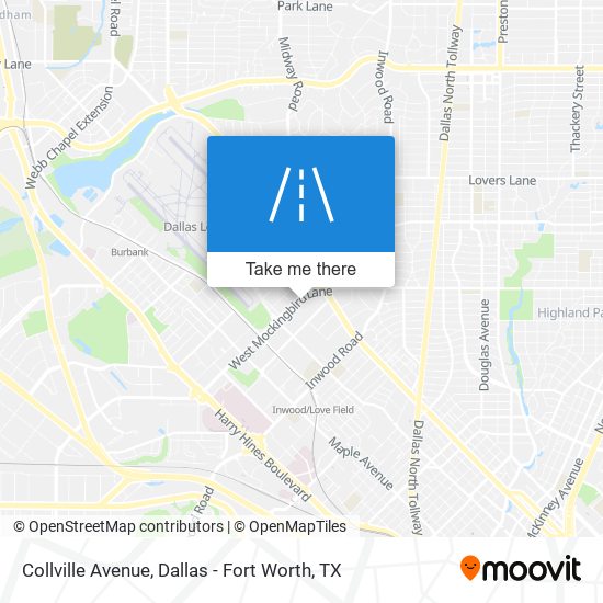 Collville Avenue map