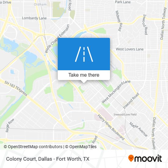 Mapa de Colony Court