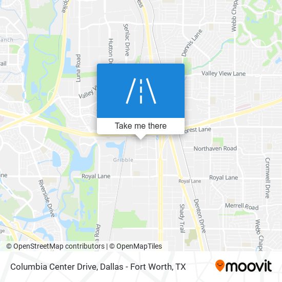 Mapa de Columbia Center Drive