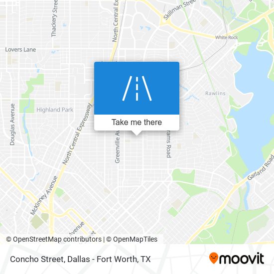 Mapa de Concho Street